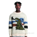 Christmas Knitted Sweater Men Jacquard Knit